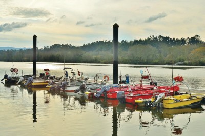 Cais dos pescadores de Cristelo-Covo